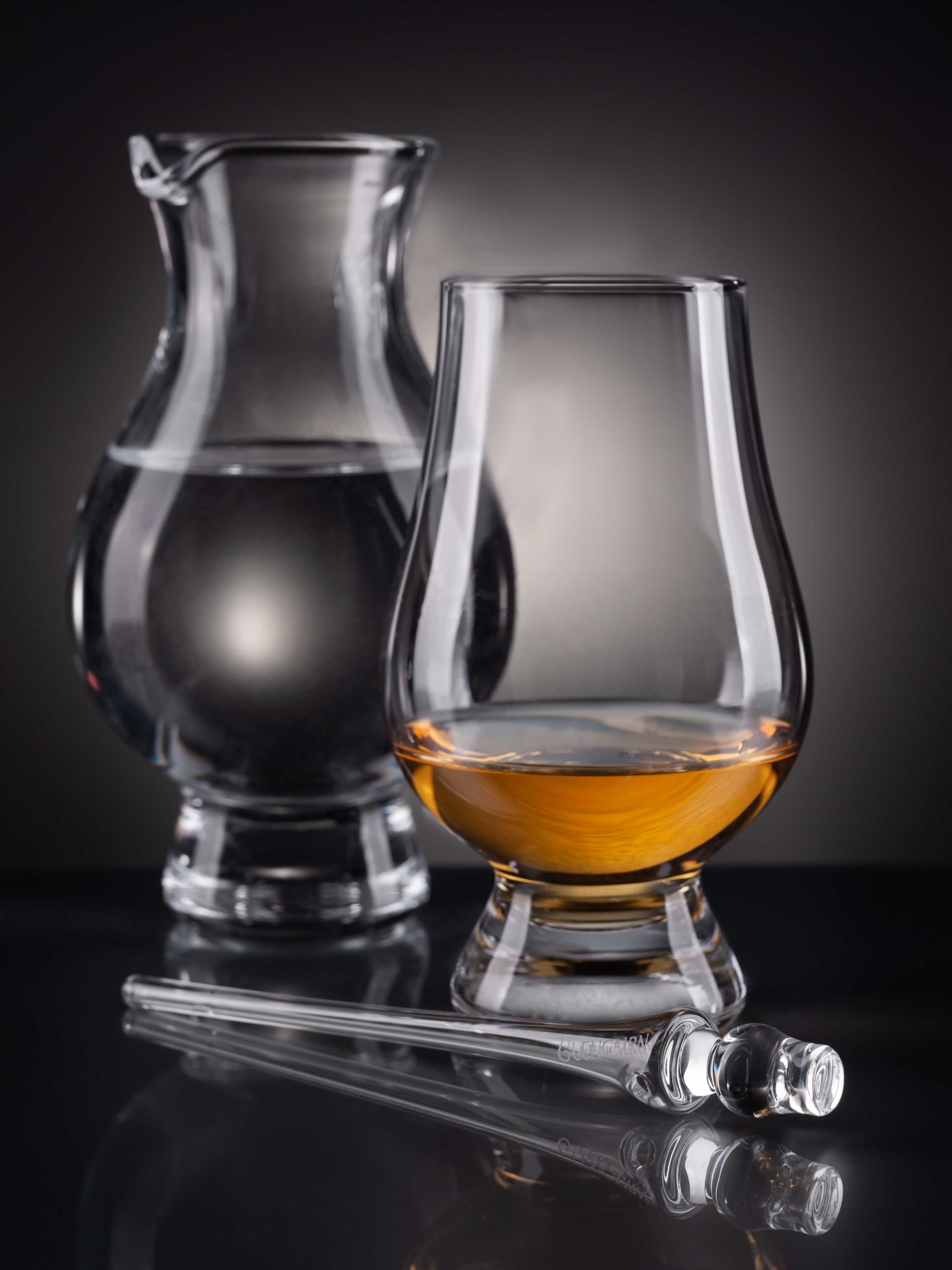 Official Whisky Tasting Glass Scotland Glencairn Whisky Glass "Water of Life" 